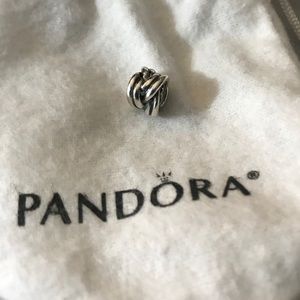 Pandora Retired Forget Me Knot charm - retired